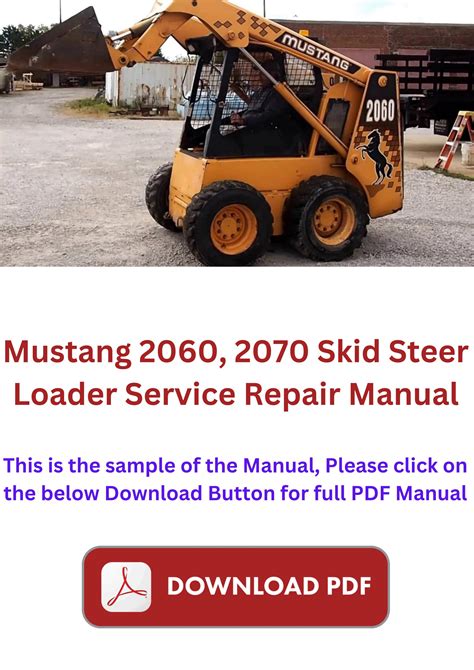 mustang 2070 skid steer reviews|mustang 2070 parts manual.